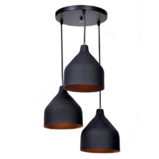 لوستر 3 شاخه کد LU300BG