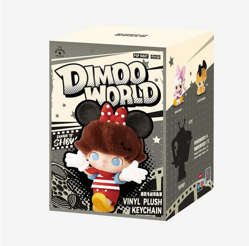 اسباب بازی شانسی پاپ مارت مدل DIMOO WORLD