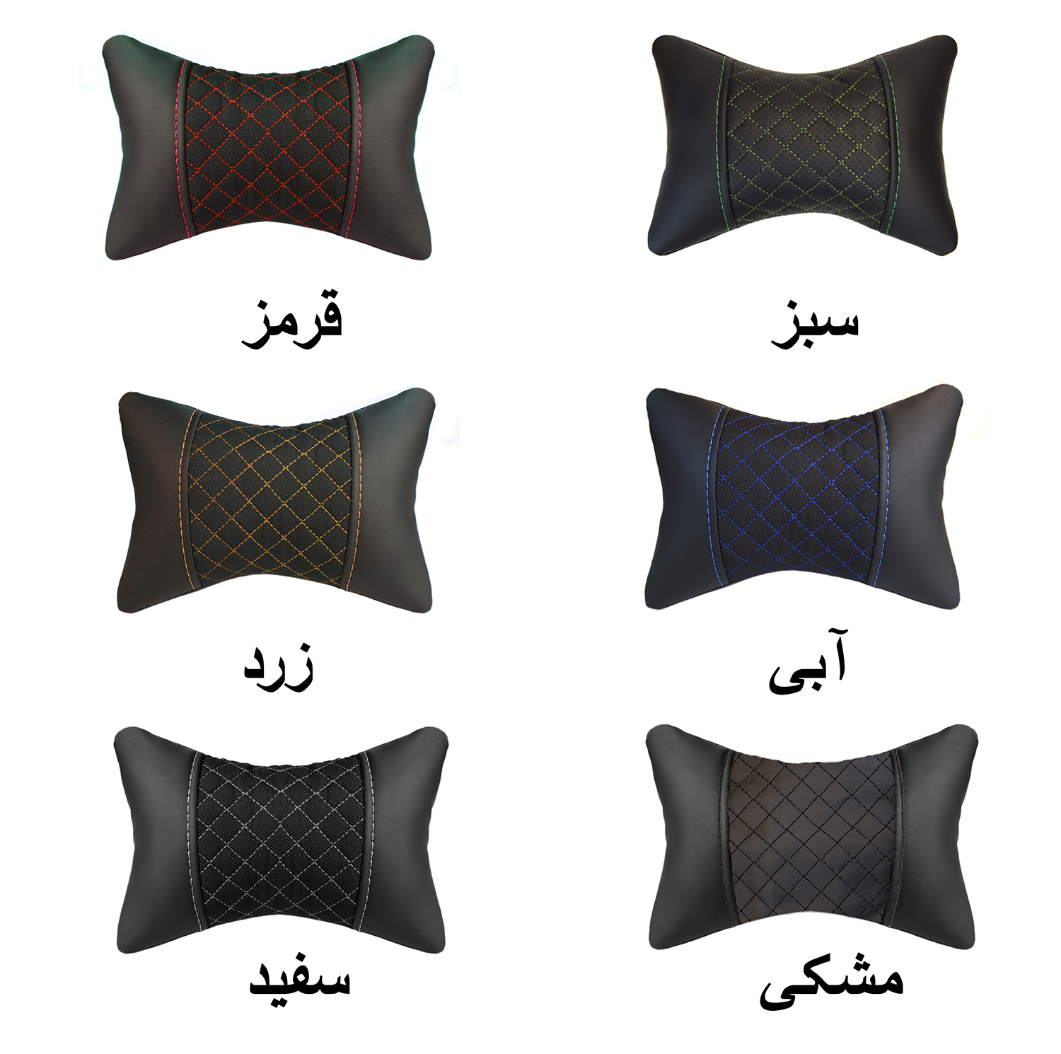 پشت گردنی صندلی خودرو مدل P-03 بسته 2 عددی