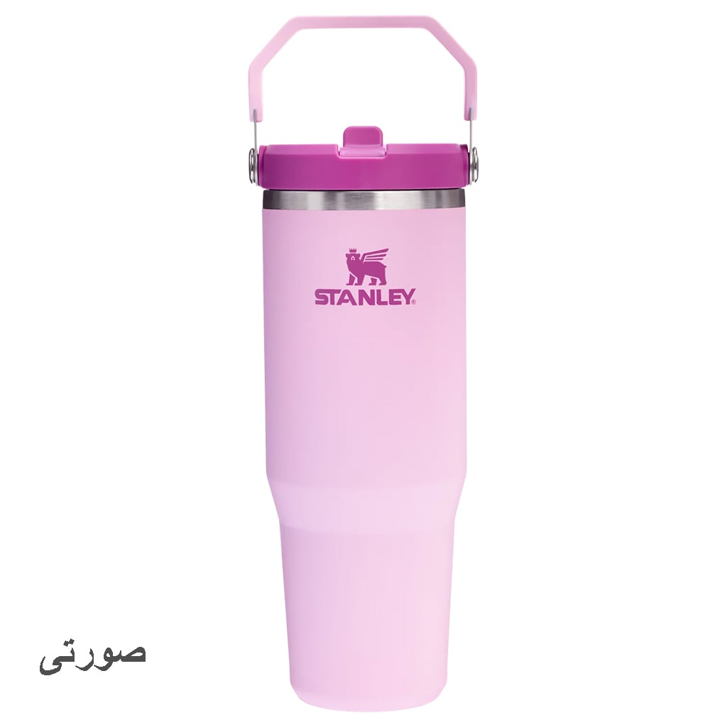 تراول ماگ استنلی مدل Iceflow Flip Straw Tumbler گنجایش 0.89 لیتر
