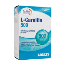 قرص ال کارنیتین یوروویتال -500 میلی گرم بسته 60 عددی