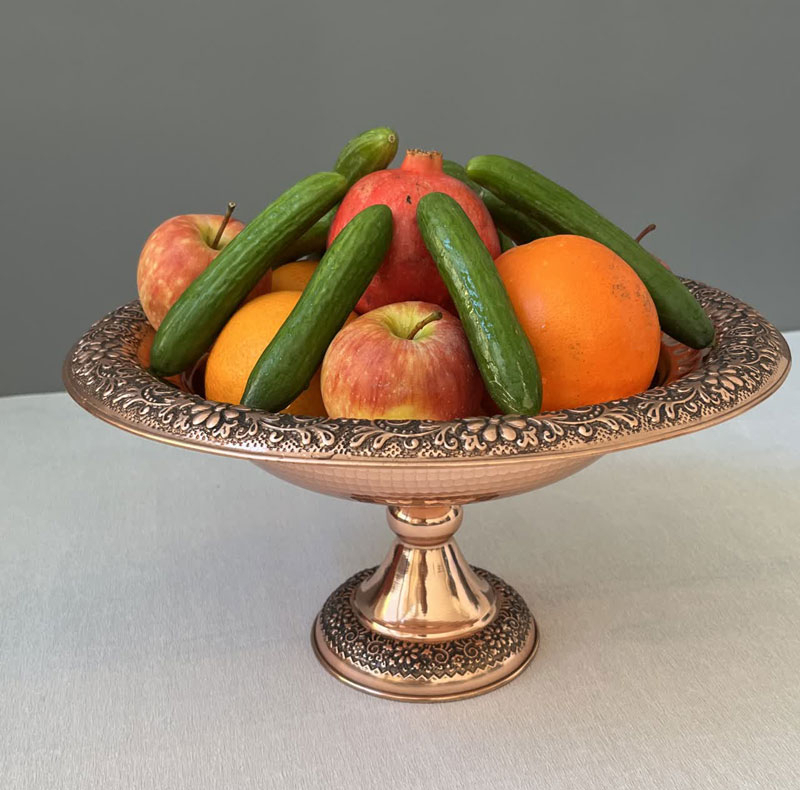 میوه خوری مسی مدل رزگلد کد ZH345.9