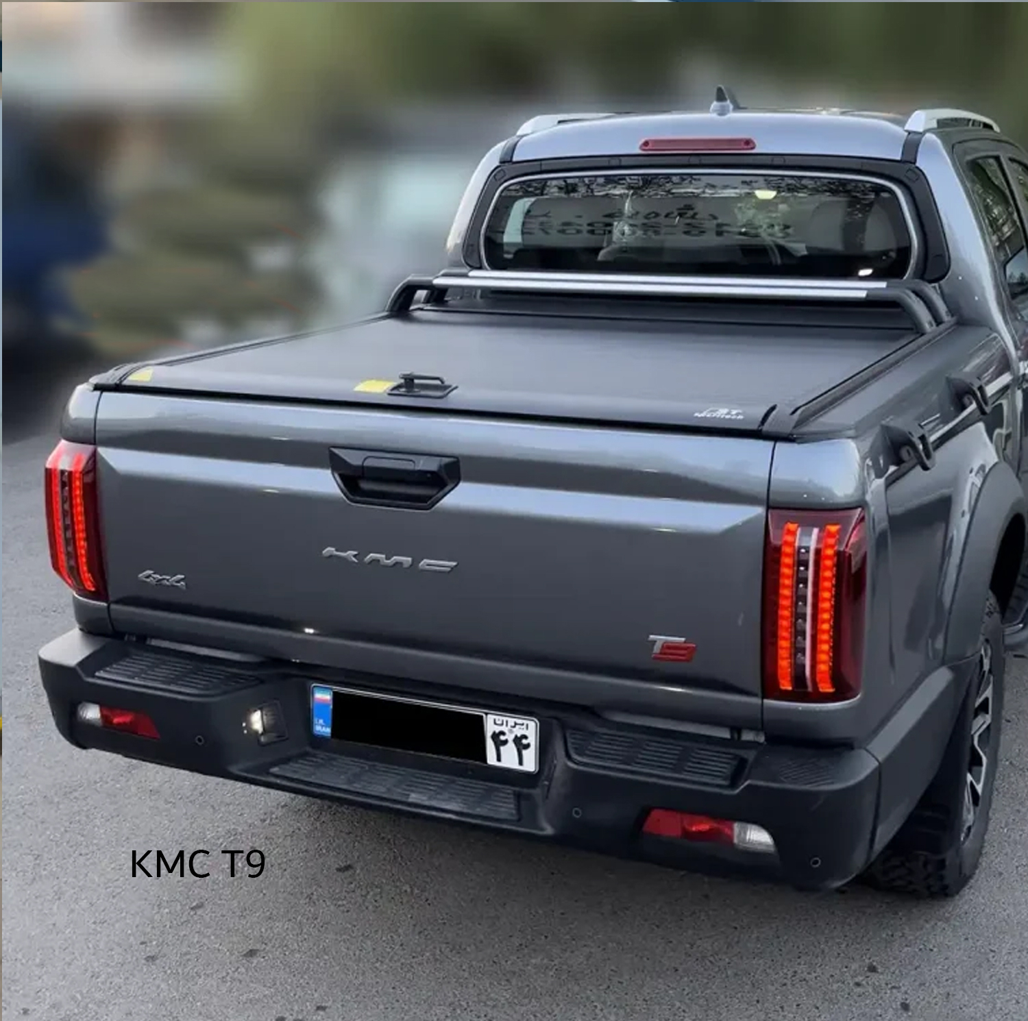 طلق مه شکن عقب سمت راست مدل KMCTR مناسب برای کی ام سی T8 و T9