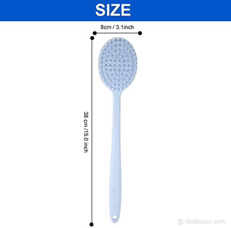 برس شستشوی بدن مدل دو طرفه سیلیکونی کد S442