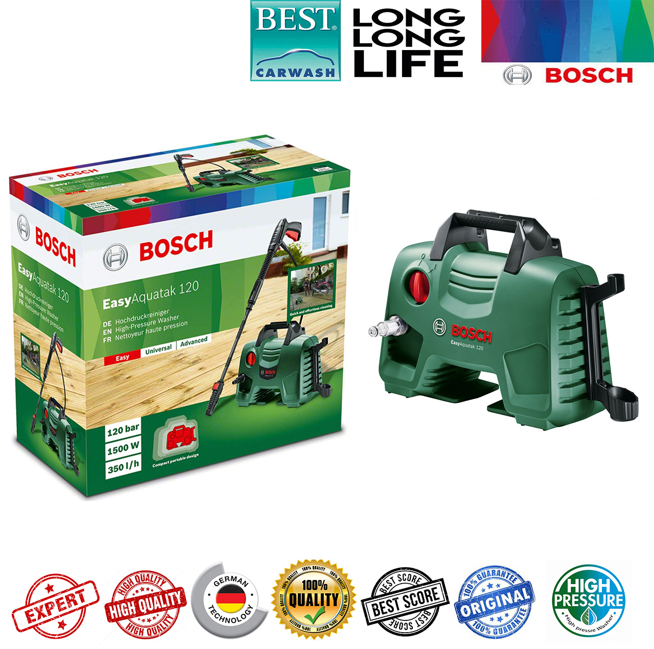 کارواش بوش مدل  Aquatak 120