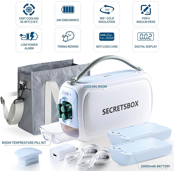 یخچال قابل حمل خودرو مدل BOX3 ظرفیت 1 لیتر