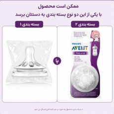 سر شیشه شیر اونت مدل نچرال جریان متغییر کد 45/27 one piece