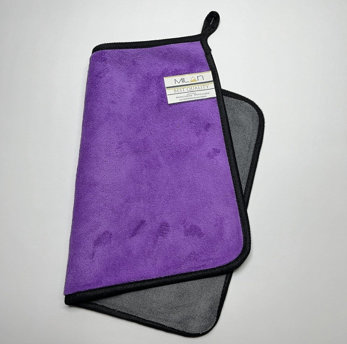دستمال نظافت خودرو میلان مدل سوپر میکروفایبر کد 90GR