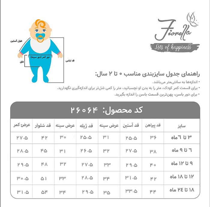 ست 4 تکه لباس پسرانه فیورلا مدل  ویلیام 26064-36064-46064