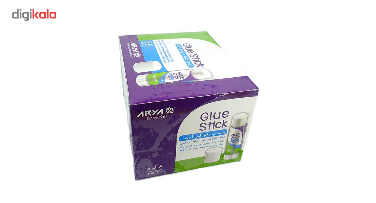 چسب ماتیکی 8 گرمی آریا بسته 30 عددی