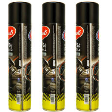 اسپری داشبورد خودرو کاسپین مدل Lemon حجم 300 میلی لیتر بسته 3 عددی