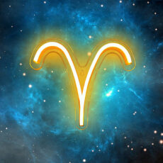 چراغ دیواری مدل نئون NEON-ARIES