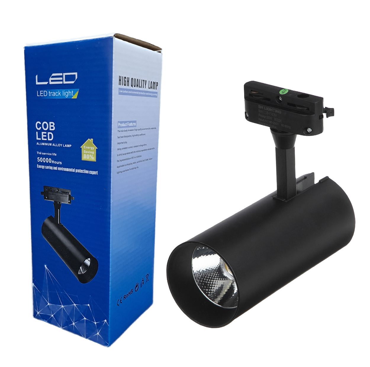 چراغ ریلی 30 وات مدل لوله ای کد COB-SH30 بسته 10 عددی