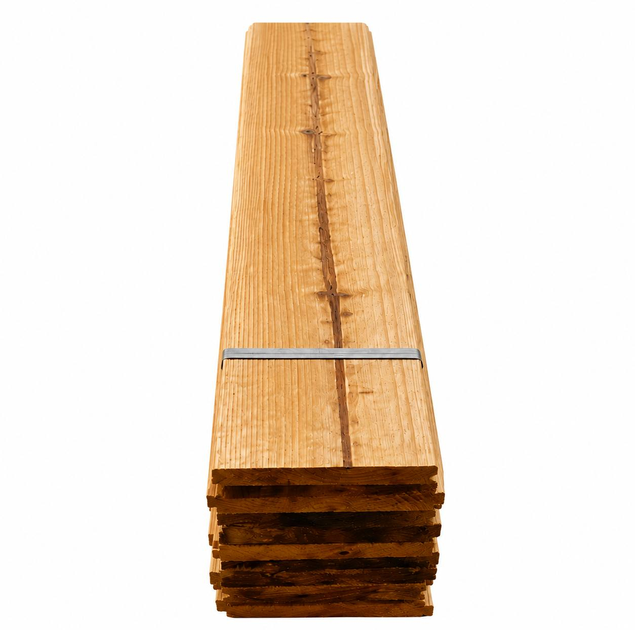 تخته چوب مدل ترموود کد 1.2*9.5*300 بسته 10 عددی