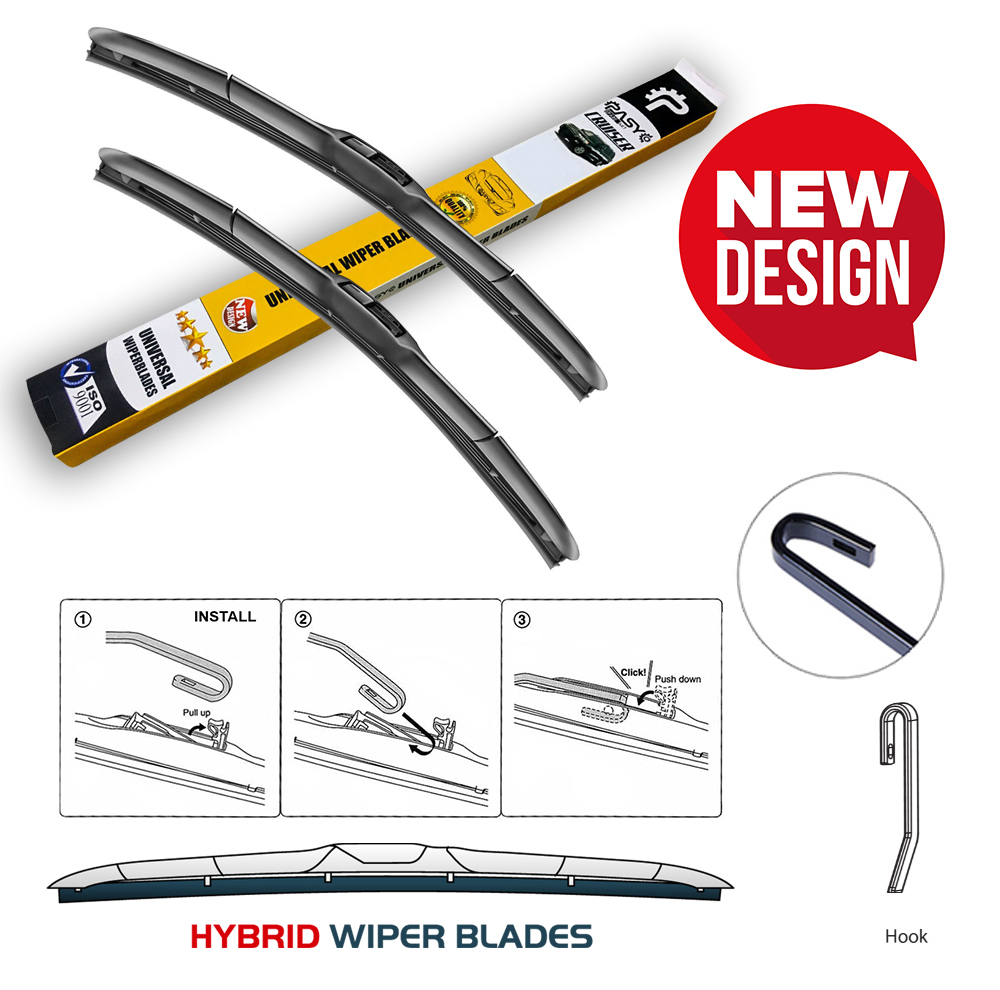 تیغه برف پاک‌کن پاسیکو مدل HYBRID PLUS مناسب برای لیفان X60 بسته 2 عددی