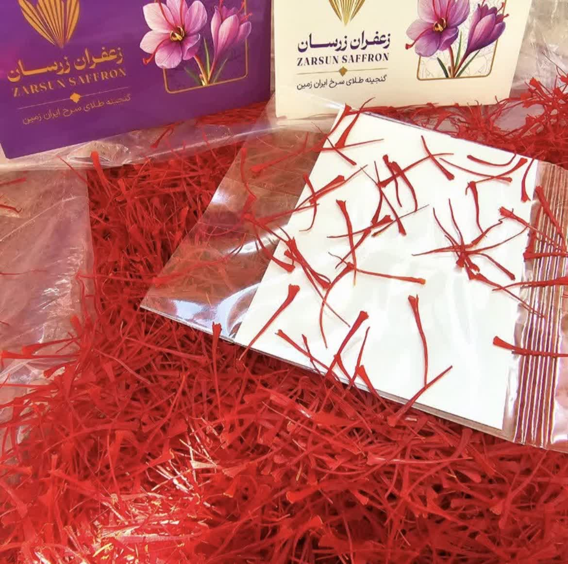 زعفران سوپر نگین زرسان - 2 گرم