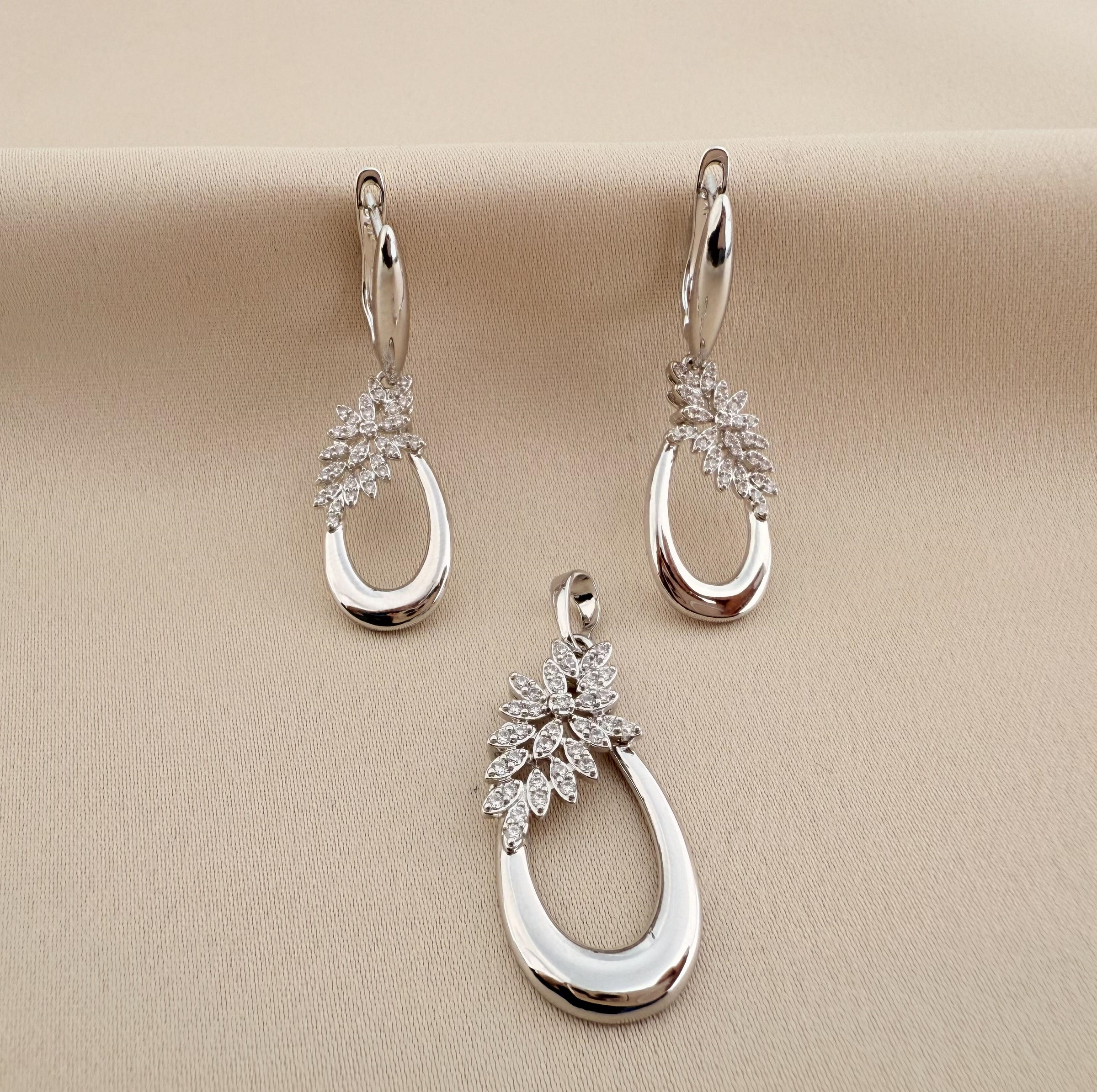 نیم‌ست زنانه ژوپینگ طرح برگ مدل X001153107