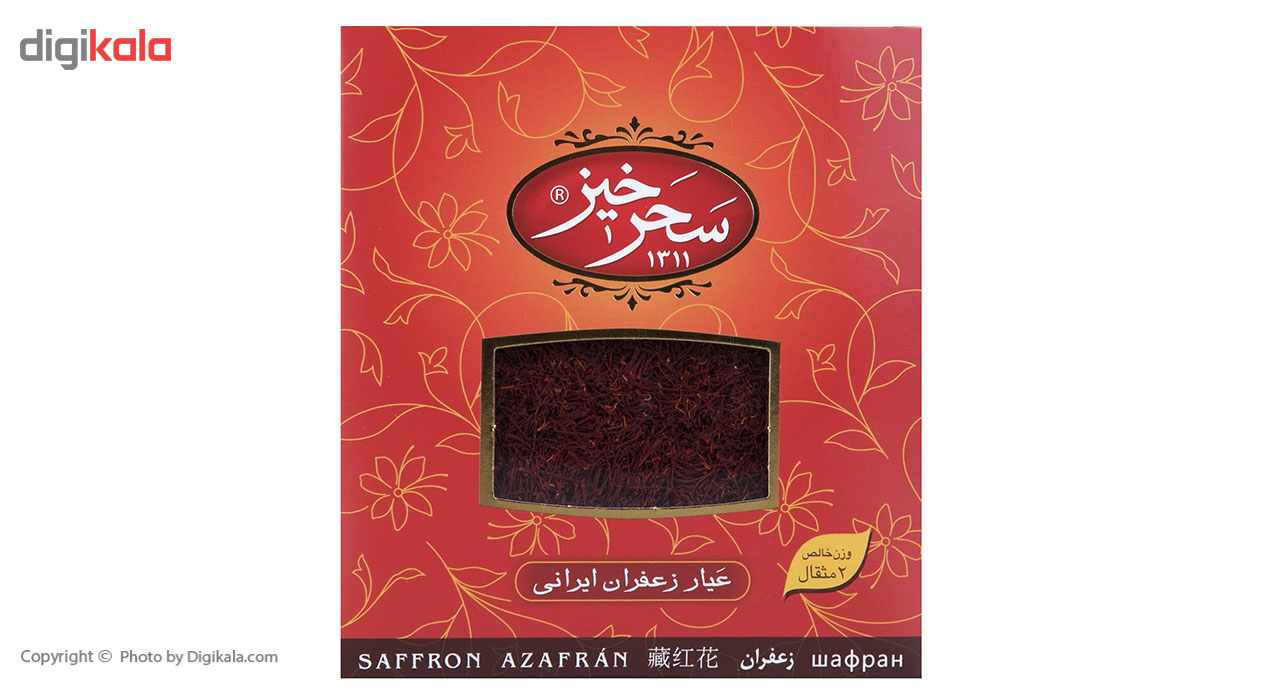 زعفران سرگل کادوئی سحرخیز مقدار 9.216 گرم