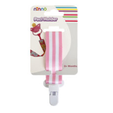 بند پستانک نیننو مدل Pink Stripes