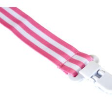 بند پستانک نیننو مدل Pink Stripes