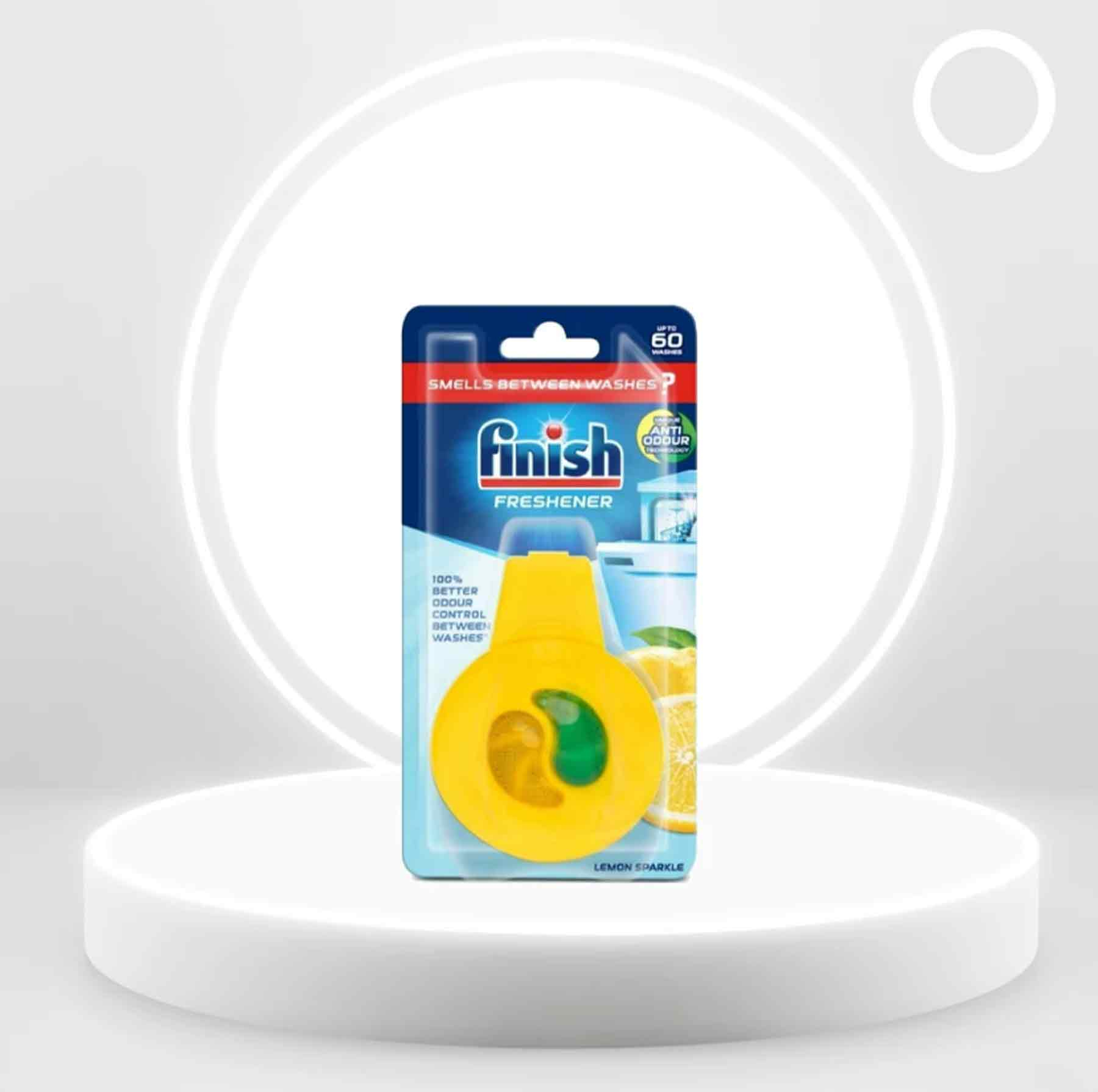 بوگیر ماشین ظرفشویی فینیش مدل Freshener Lemon وزن 100 گرم