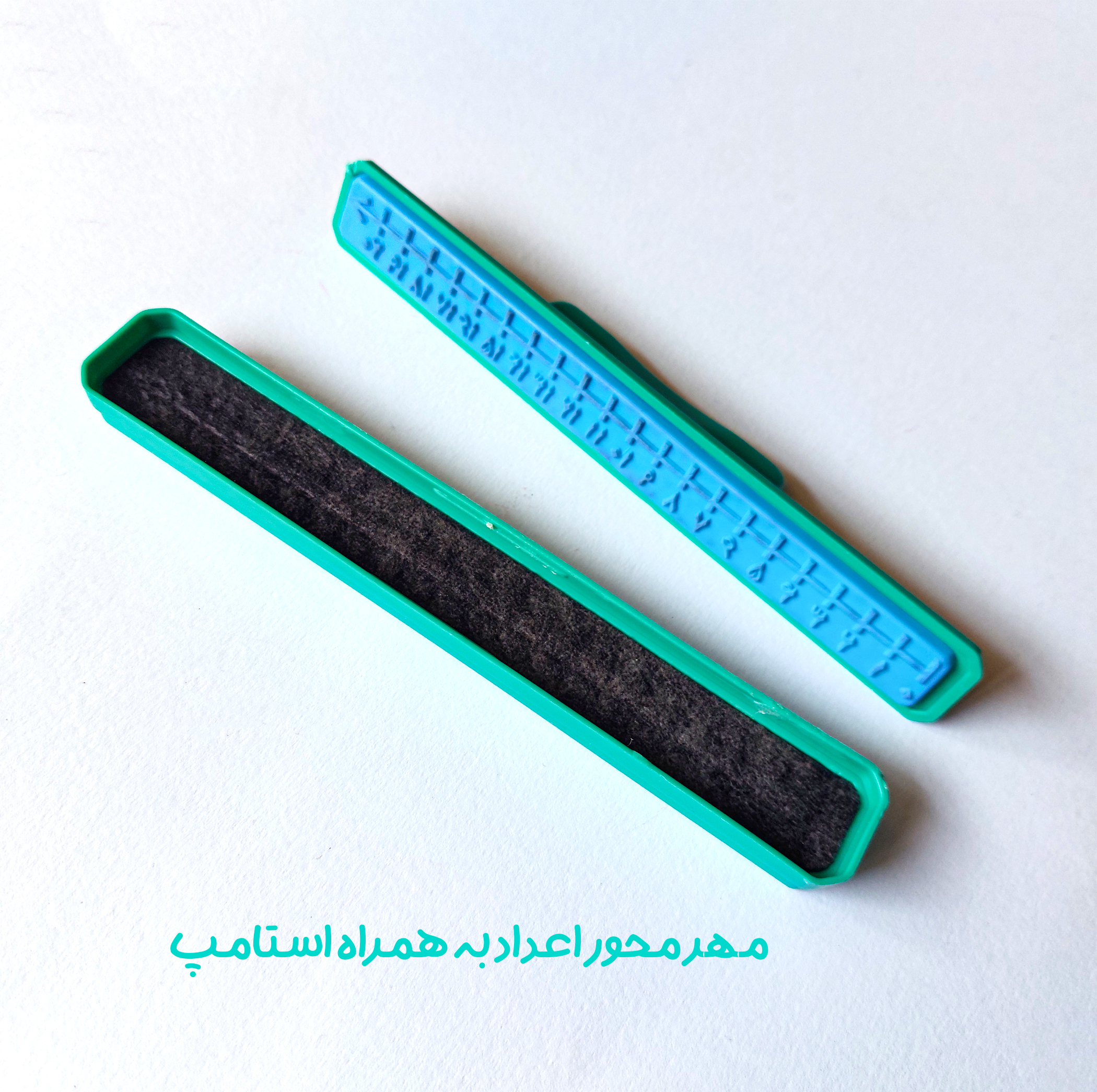 مهر کاکتوس مدل کلاس دوم طرح آموزشی ساعت به همراه جوهر بسته 5 عددی