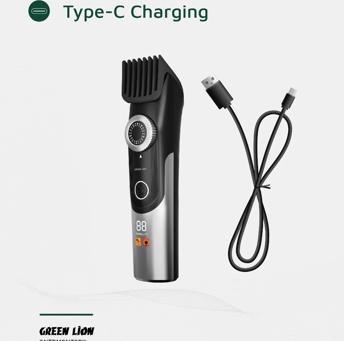 ماشین اصلاح موی سر و صورت شارژی گرین لاین مدل Gen70