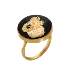 انگشتر زنانه دانژه طرح فروردین کد ZA6G1800001