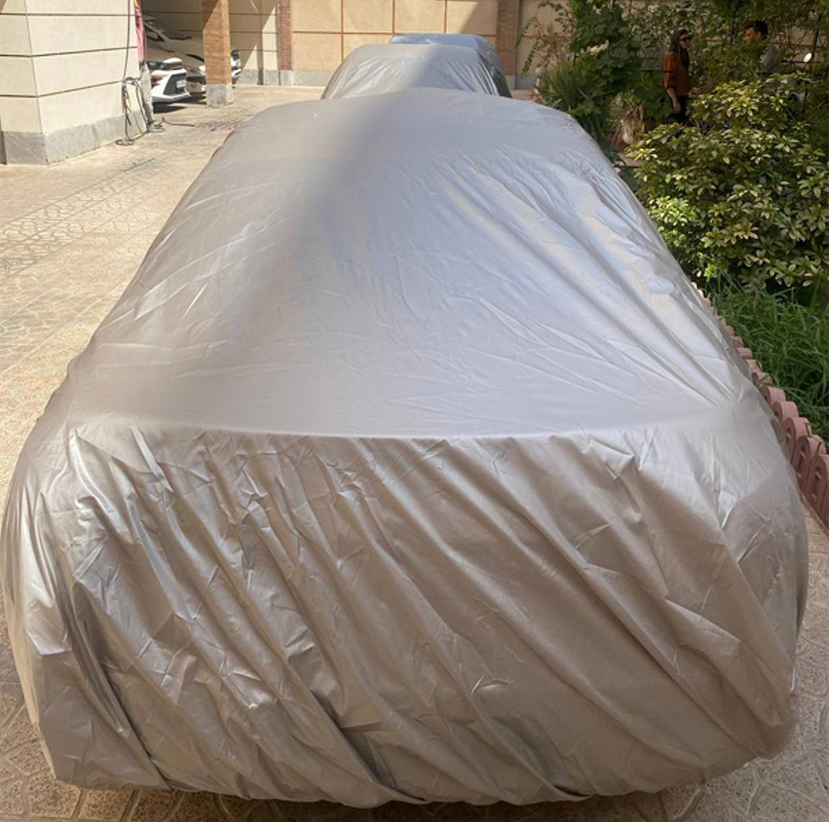 چادر خودرو پولسترا مدل شمعی سایز بزرگ (L) مناسب برای ام وی ام x33 کراس