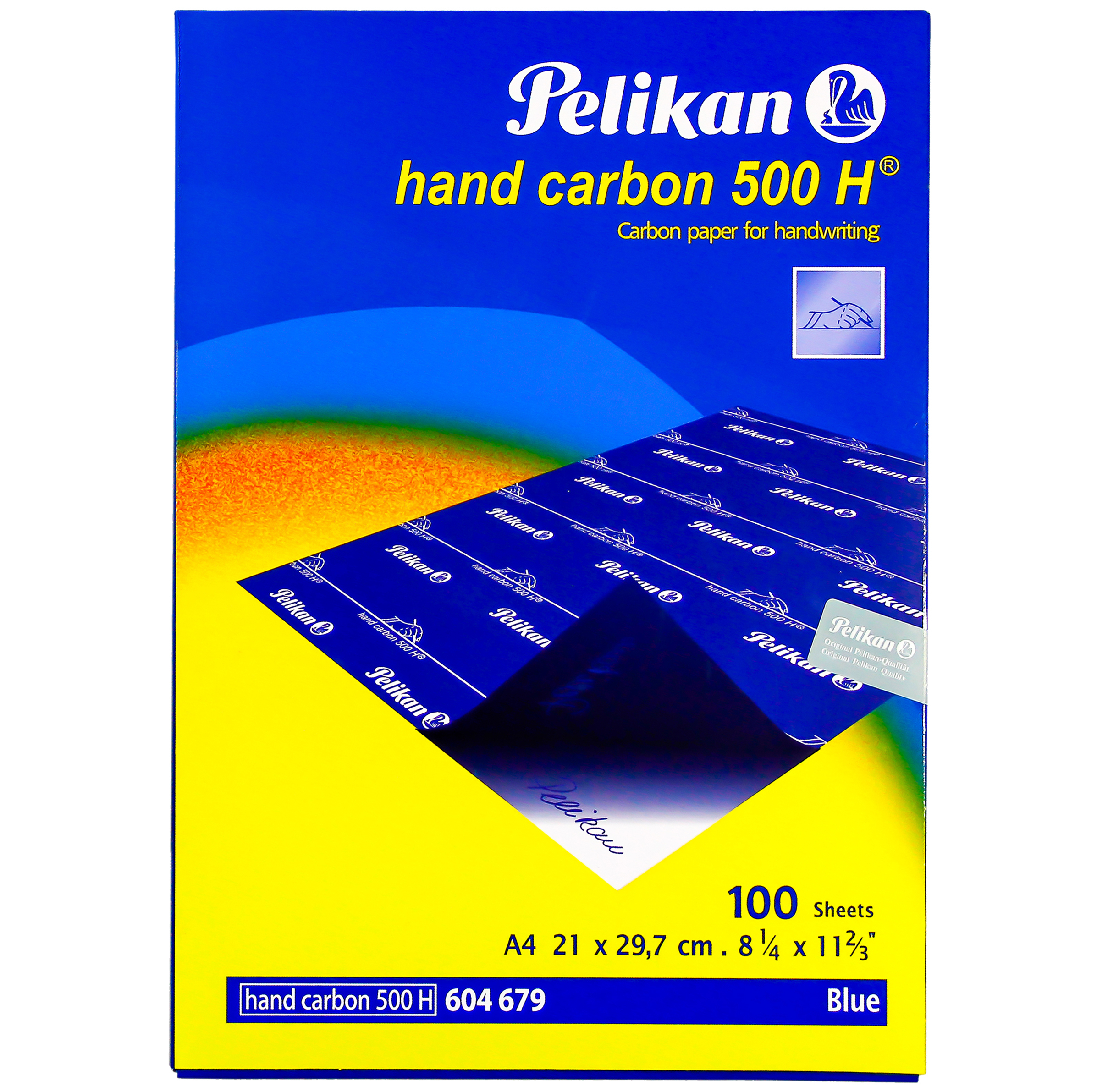 کاغذ کاربن پلیکان مدل Hand Carbon 500H بسته 100 عددی