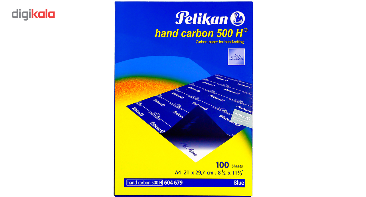 کاغذ کاربن پلیکان مدل Hand Carbon 500H بسته 100 عددی