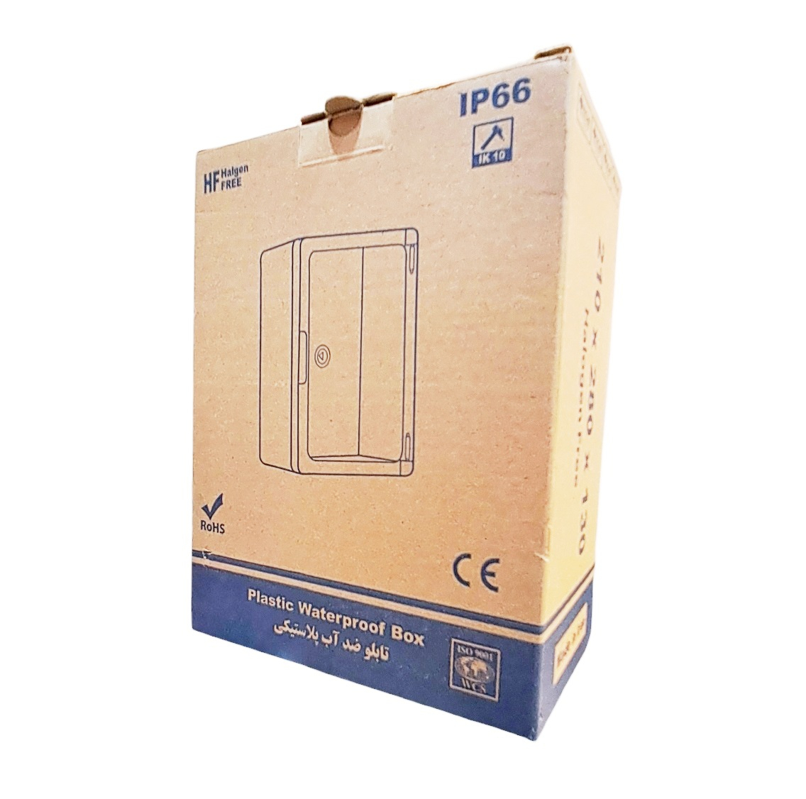 تابلو برق 21*28 ماهان باکس مدل تله پانو کد Rad