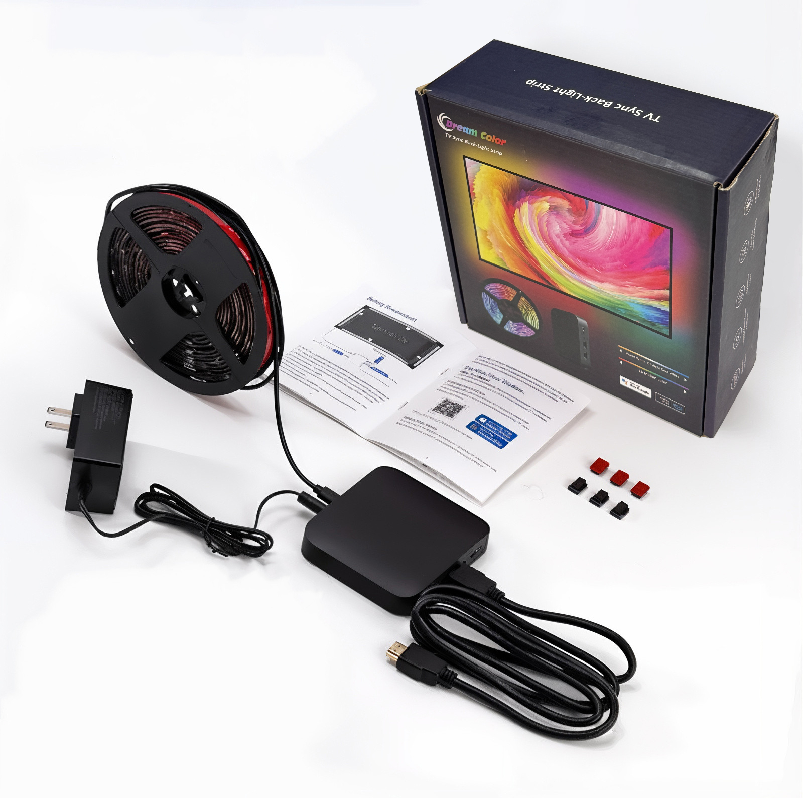 ریسه هوشمند تلویزیون مدل TV sync box مجموعه ۴ عددی