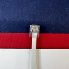 سیم تلفن مدل دو سر سوکت