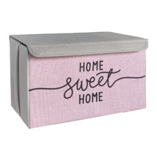 باکس لباس و نظم دهنده طرح لینن مدل HOME SWEET HOME کد S2