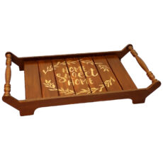 سینی چوبی مدل هوم کد d53
