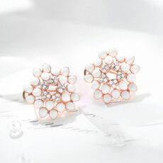 گوشواره حلقه ای زنانه مدل KER_R099
