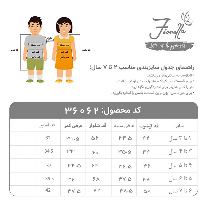 ست 3 تکه لباس پسرانه فیورلا مدل 26062-36062-46062