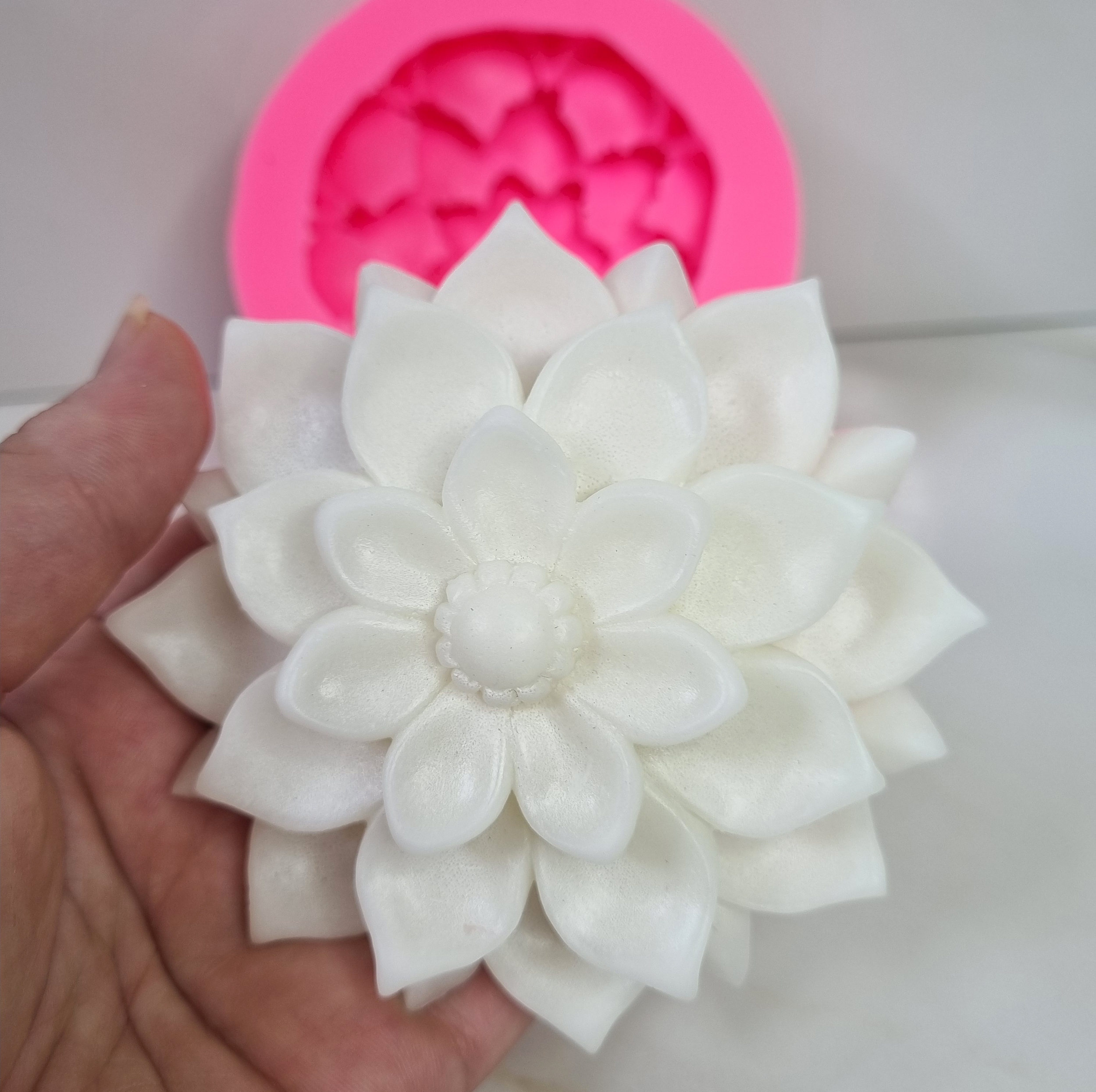 قالب شمع مدل گل کوکب کد C09cm