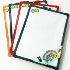 تخته وایت برد خارجی کد 900 سایز 35*25*2 سانتی متر به همراه ماژیک و تخته پاک کن