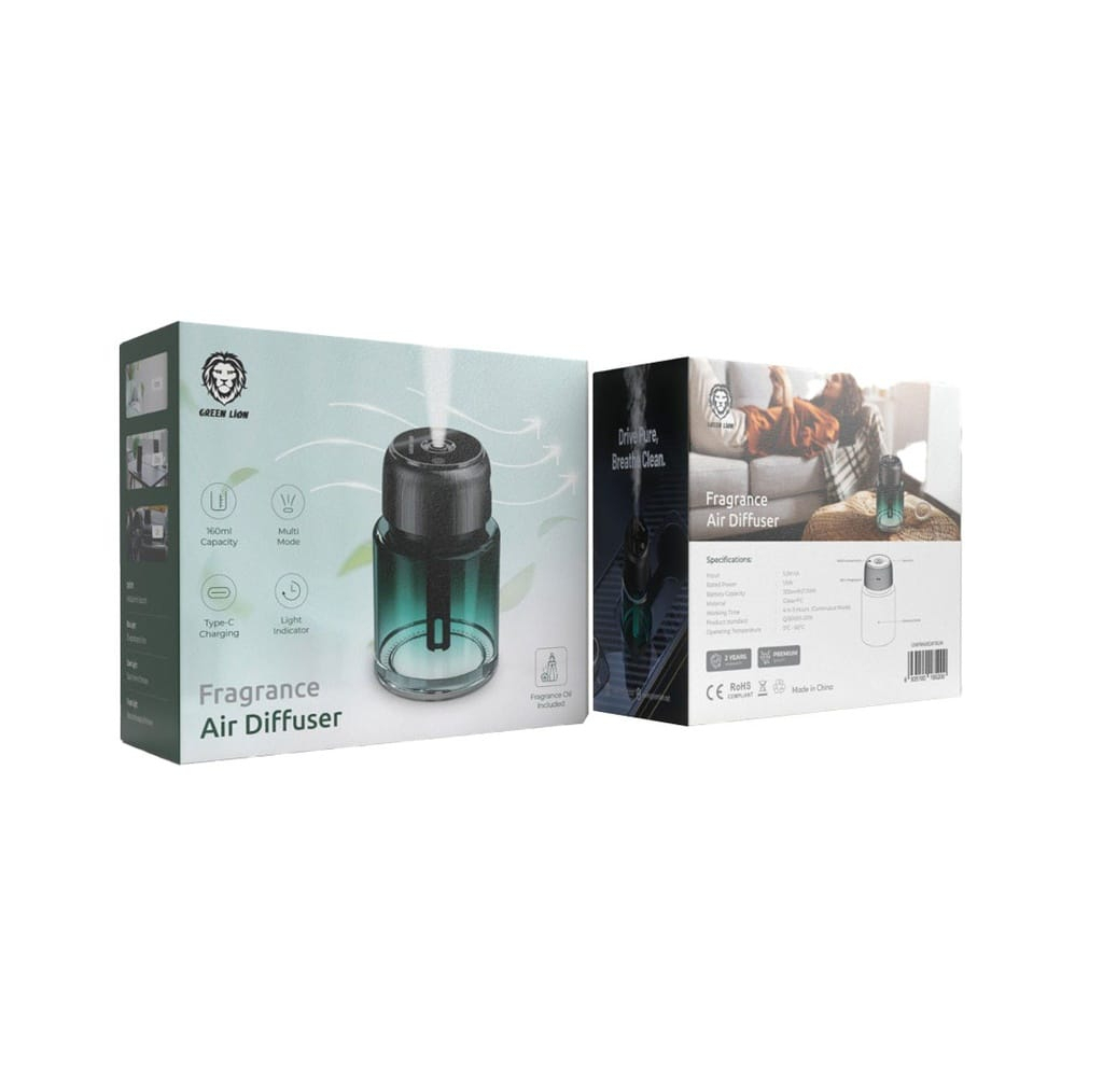 خوشبوکننده خودرو گرین لاین مدل Fragrance Air Diffuser با رایحه Perfume حجم 160 میلی لیتر