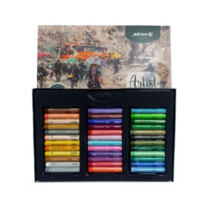 پاستل روغنی 36 رنگ آریا مدل Artist-Bus