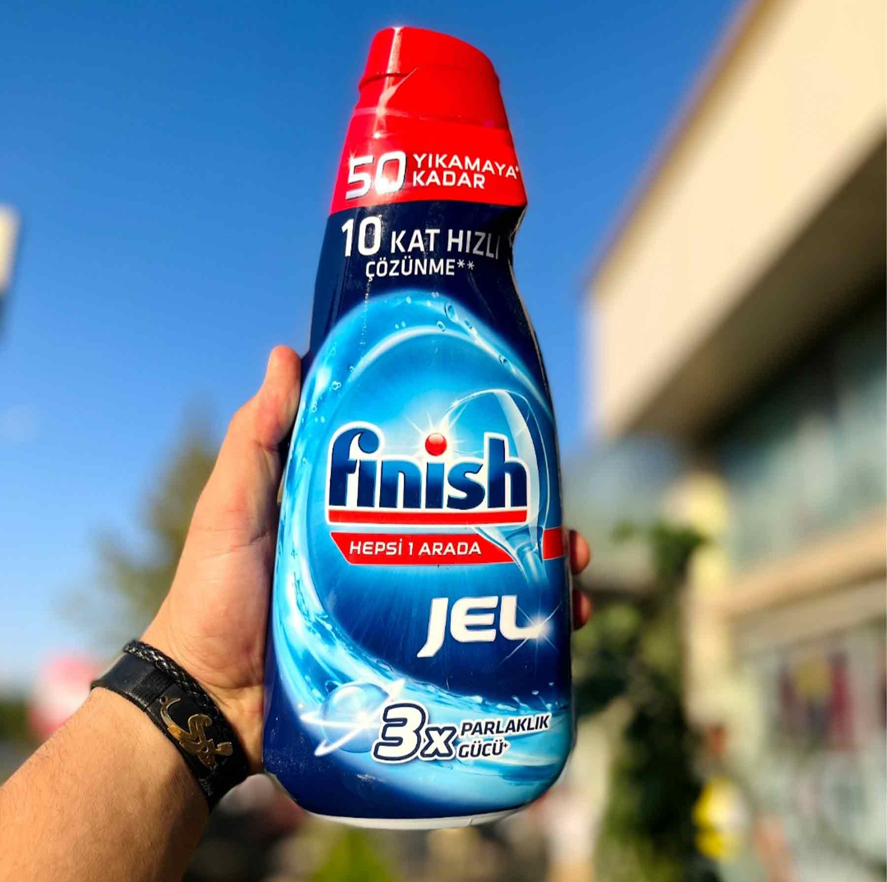 ژل ماشین ظرفشویی فینیش مدل 3X حجم 1000 میلی لیتر