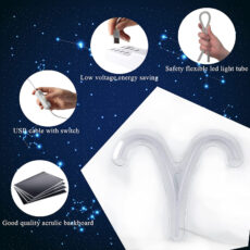 چراغ دیواری مدل نئون NEON-ARIES