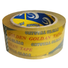 چسب نواری مدل GOLDAN TAPE بیصدا عرض 5 سانتیمتر مجموعه 6 عددی