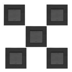کلید تک پل دلند مدل آسا پلکسی بسته 5 عددی