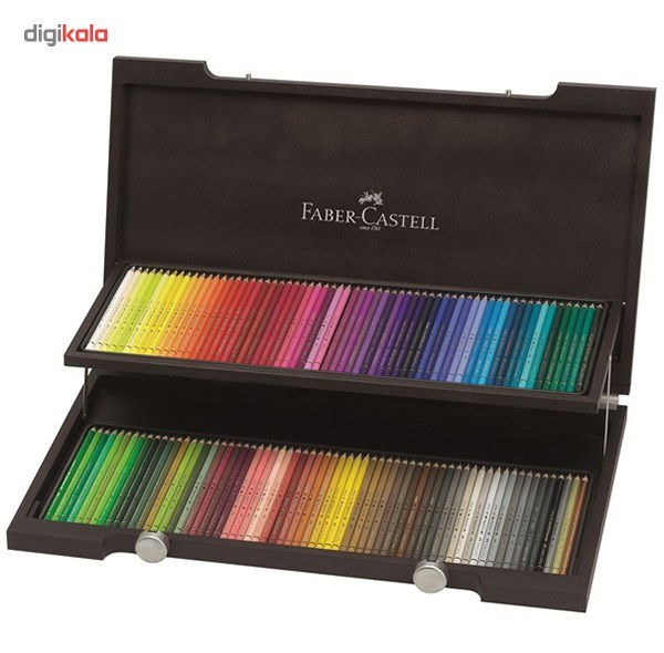 مداد رنگی 120 رنگ فابر کاستل مدل Polychromos