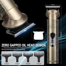 ماشین اصلاح موی سر و صورت شارژی هاتکر مدل ht-609