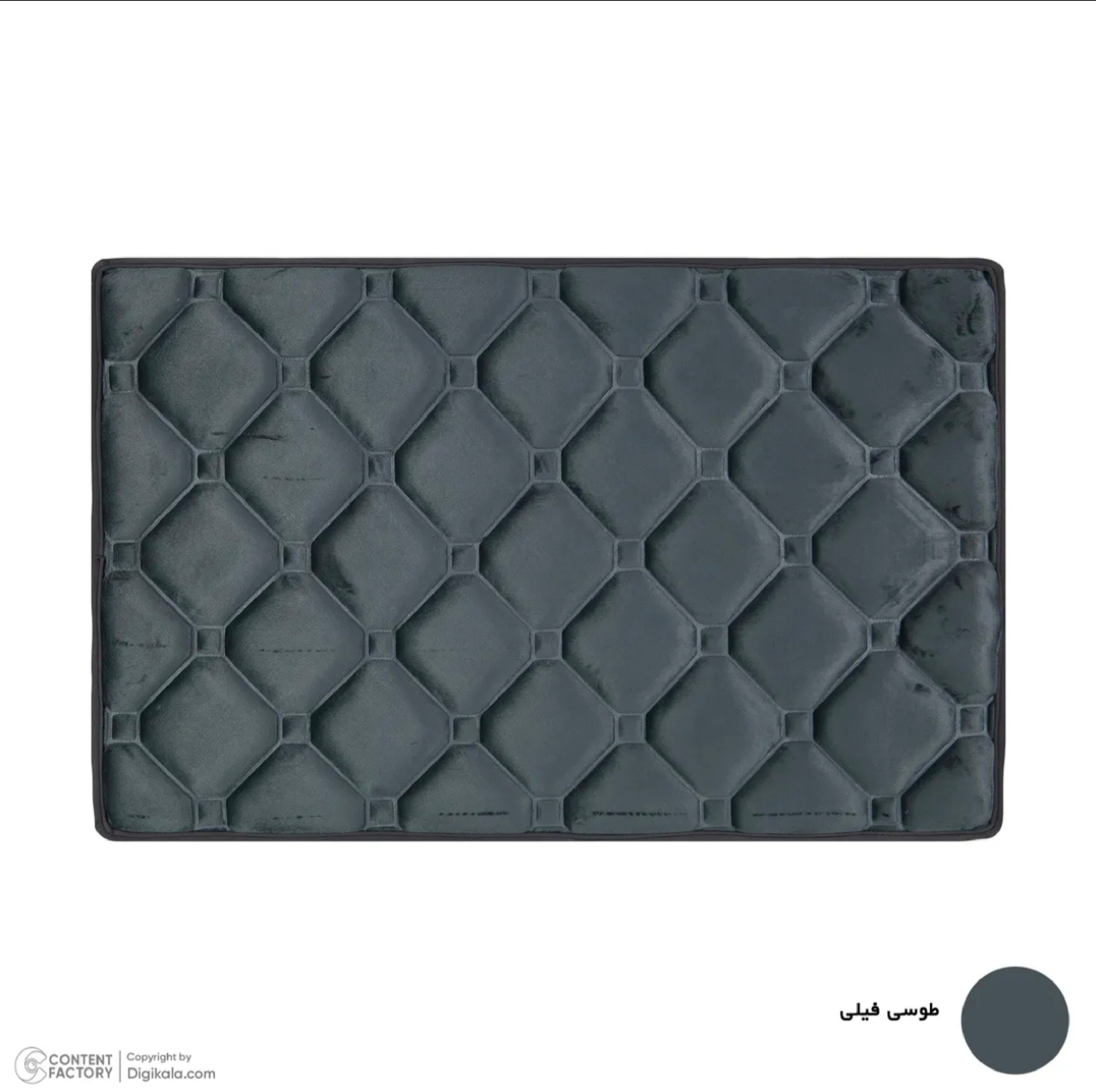 پادری مدل مخمل   سایز 70x50 سانتی‌متر مناسب برای فضای داخلی