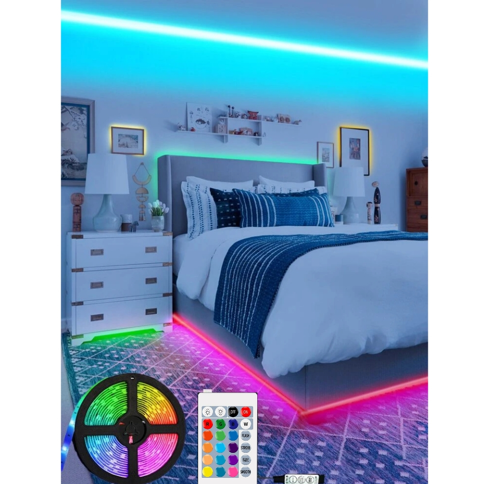 ریسه ال ای دی دریم لایت مدل RGB 5050 Gaming طول 5 متر
